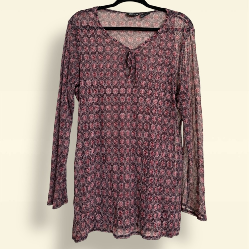 New York & Company Swimsuit Cover Up/Tunic XL